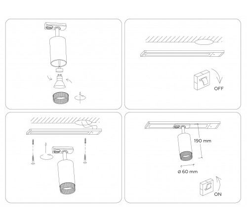 Светильник на штанге Ambrella Light GL5162 GL