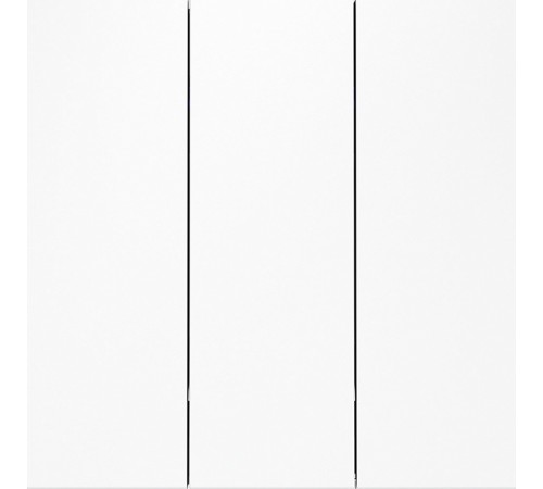 Выключатель трехклавишный без рамки Voltum VLS030102 S70