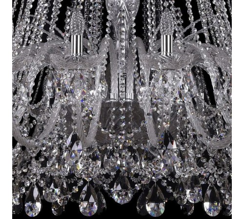 Подвесная люстра Bohemia Ivele Crystal 1411/24/530/XL-163/Ni 1411