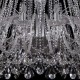 Подвесная люстра Bohemia Ivele Crystal 1411/24/530/XL-163/Ni 1411