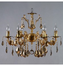 Подвесная люстра Ambiente by Brizzi 2118/6 AB Honey Leaf Granada