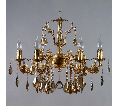 Подвесная люстра Ambiente by Brizzi 2118/6 AB Honey Leaf Granada