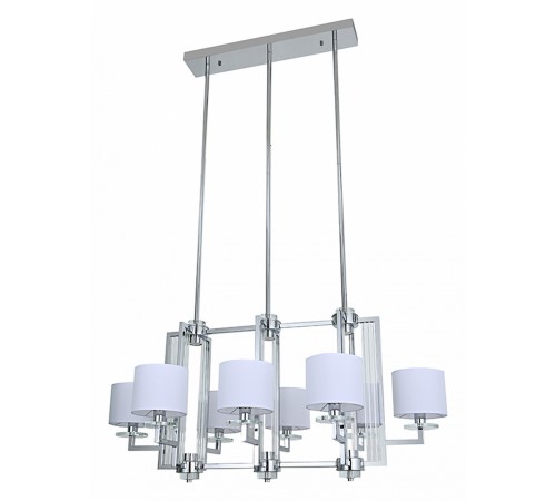 Люстра на штанге Newport 35408/S chrome без абажуров 35400