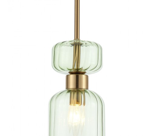 Подвесной светильник Escada 1141/1S Green Gloss