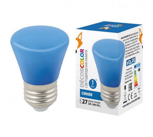 Лампа светодиодная Volpe UL-00005639 Décor Color