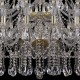 Подвесная люстра Bohemia Ivele Crystal 1413/20+10+5/400/XL-158/3d/G 1413