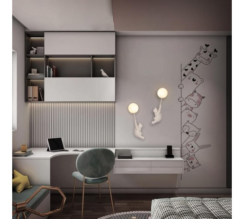 Накладной светильник Loft it 10030W/B Teddy