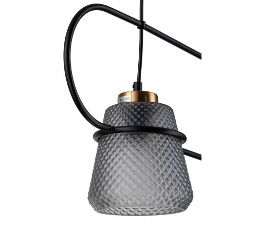 Подвесной светильник Indigo 11016/2P Black Astratto