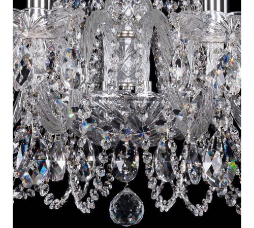 Подвесная люстра Bohemia Ivele Crystal 1402/12/300/Ni 1402