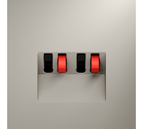 Розетка акустическая без рамки Voltum VLS060303 S70