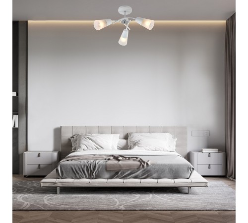 Люстра на штанге Escada 1109/3P White Calla