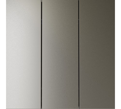 Выключатель трехклавишный без рамки Voltum VLS030104 S70