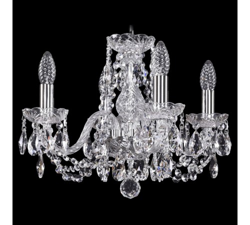 Подвесная люстра Bohemia Ivele Crystal 1402/4/141/Ni 1402