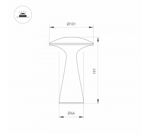 Настольная лампа декоративная Arlight 044368 SP-COLLADA