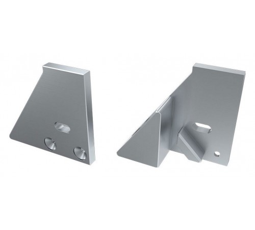 Заглушка для профиля с отверстием левая Arlight 026738 ALM