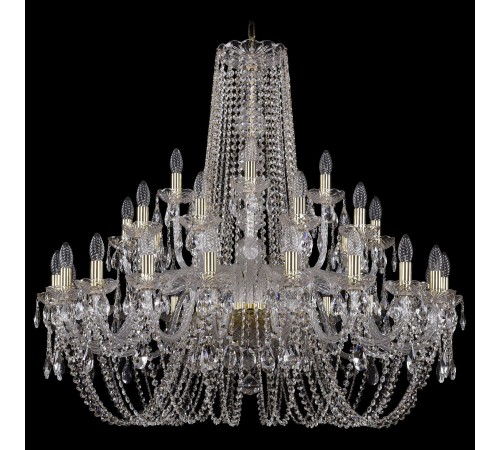 Подвесная люстра Bohemia Ivele Crystal 1402/20+10+5/360/G 1402