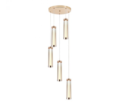 Подвесной светильник Indigo 11061/5P Gold Rilucente