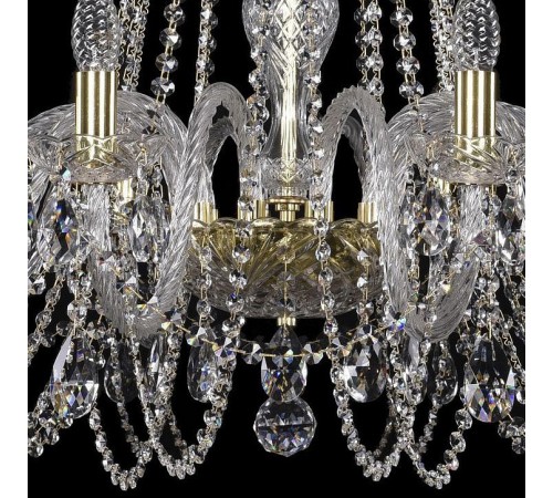 Подвесная люстра Bohemia Ivele Crystal 1402/10/360/G 1402