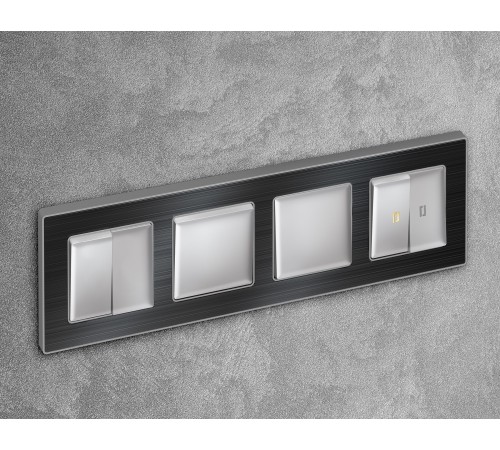 Клавиши для выключателя двухклавишного Quant AP4030