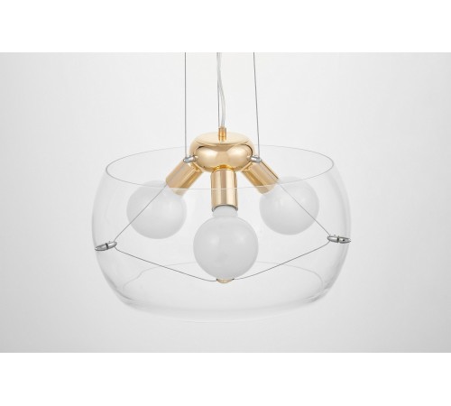 Подвесной светильник LUMINA DECO LDP 6018-400 PR+F.GD Globo