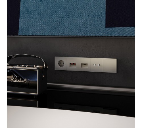 Розетка Ethernet RJ-45 без рамки Voltum VLS060103 S70