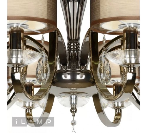 Люстра на штанге iLamp 88210/8 CR Sofia