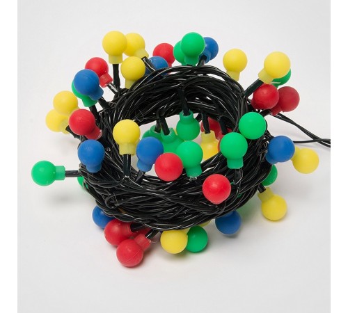 Гирлянда Супернить Разноцветные шарики 07928