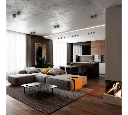 Встраиваемый светильник Loft it 10343/B Black Gold Limit