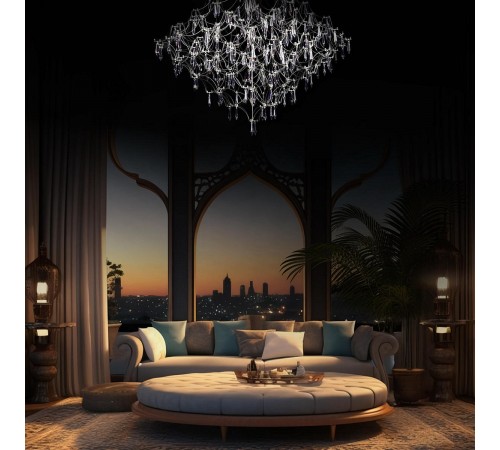 Подвесная люстра Loft it 10259/1200 Silver Asfour Mira