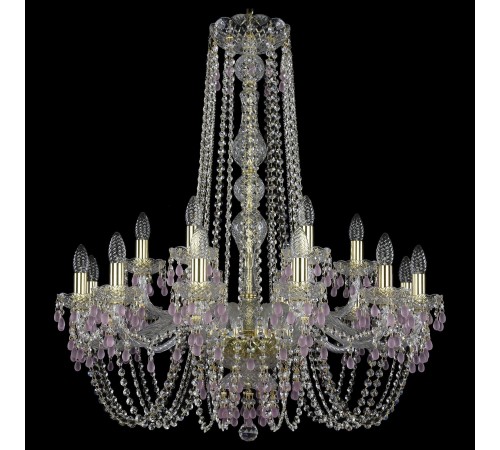 Подвесная люстра Bohemia Art Classic 11.24.12+6.300.h-94.Gd.V7010 11.24