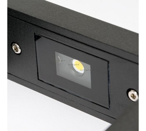 Наземный низкий светильник Arlight 021929(1) LGD-PATH-FRAME-H650-7W Warm3000 (BK, 100 deg, 230V)