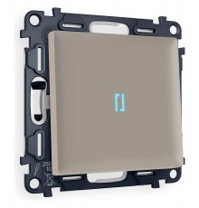 Выключатель одноклавишный с подсветкой без рамки Ambrella Volt MA362020 Quant