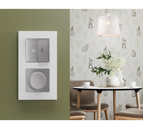 Рамка на 2 поста Ambrella Volt AF250122 Qubi