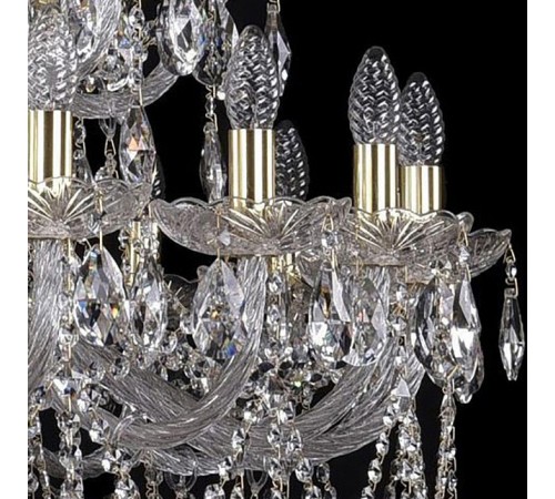Подвесная люстра Bohemia Ivele Crystal 1413/20+10+5/400/h-158/3d/G 1413