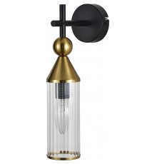 Бра Indigo 13037/1W Black Torazzo