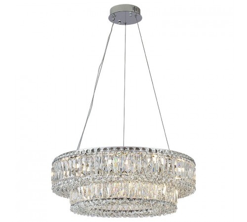 Подвесная люстра Newport 8450+18/S chrome 8450