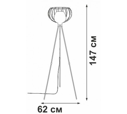 Торшер Vitaluce V3100-1/1P V3100