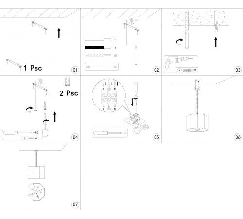 Подвесной светильник Moderli V1220-5P Rizar