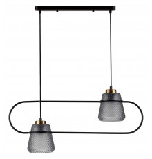 Подвесной светильник Indigo 11016/2P Black Astratto