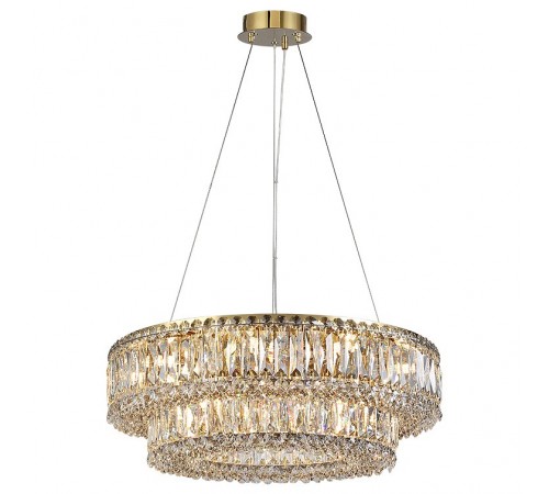 Подвесная люстра Newport 8450+18/S gold 8450