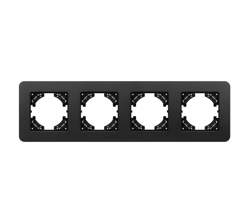 Рамка на 4 поста Arlight 49744 AKIRY