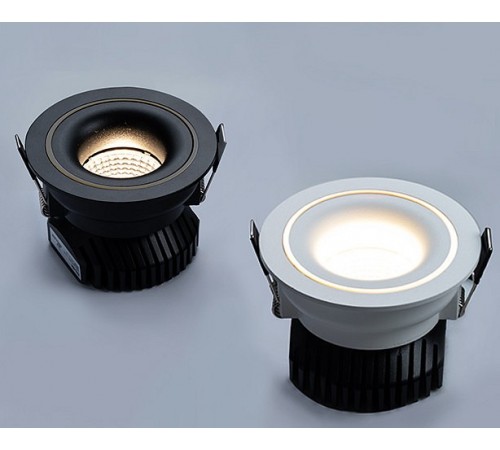 Встраиваемый светильник Italline IT02-008 black IT02-008