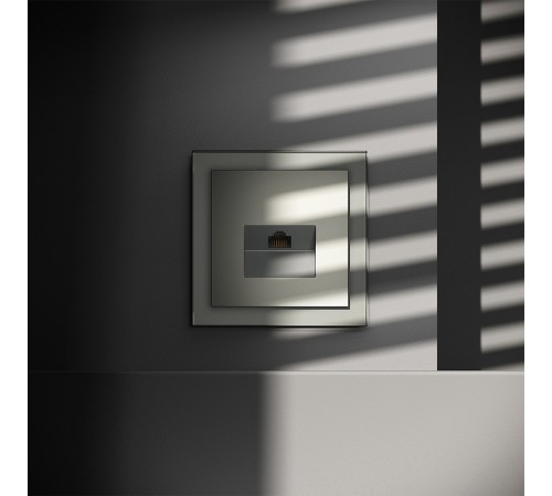 Розетка Ethernet RJ-45 без рамки Voltum VLS060105 S70