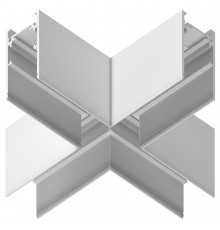 Соединитель X-образный для треков накладных Ambrella Light GL3375 GL
