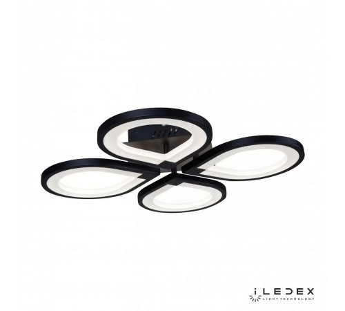 Потолочная люстра iLedex 6885/4 BK Clover