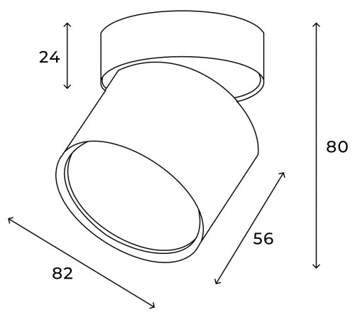 Накладной светильник Hesby Lighting HSBL_0180 Mysen