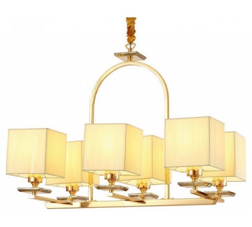 Подвесная люстра LUMINA DECO LDP 17100-6 GD Liniano