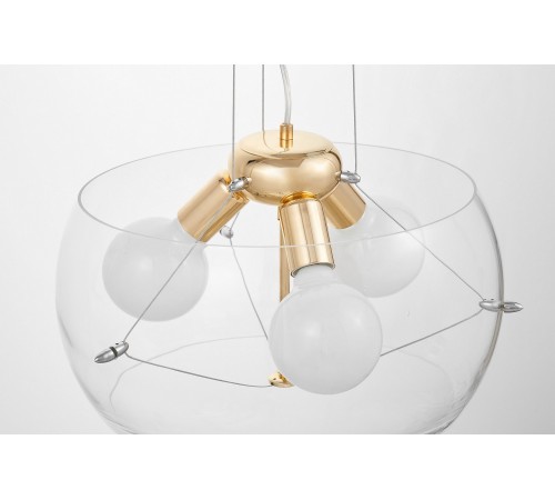 Подвесной светильник LUMINA DECO LDP 6018-400 PR+F.GD Globo