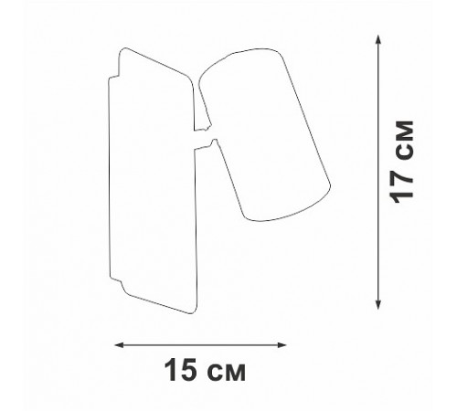 Бра Vitaluce V2730-8/1A V2730