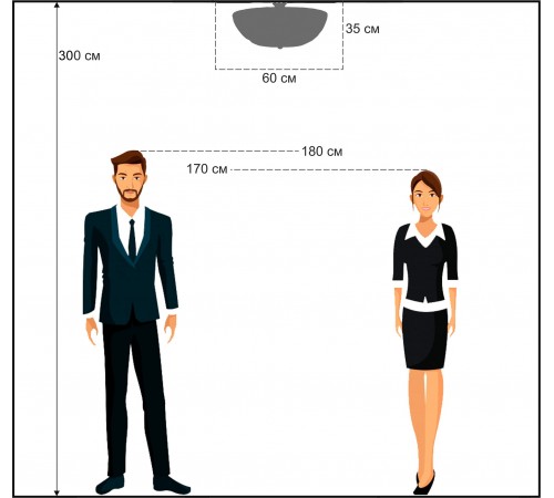 Люстра на штанге Arti Lampadari Pera E 1.3.60.100 MA Pera